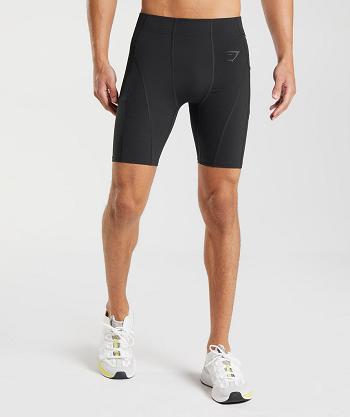 Gymshark Control Baselayer Shorts Herr Svarta | SE 4116CTV